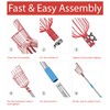 Home-X Fruit Picker Basket - Sturdy Tree Picker Tool with