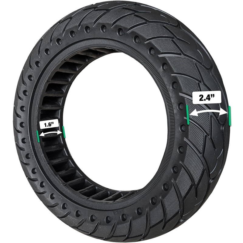 MOOVMOOV Solid Tire 10x2.5 for Ninebot G30 Max E-Scooter -