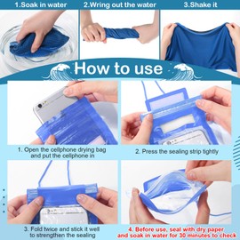 BBTO 24 Pack Cooling Towels and Waterproof Cell Phone Pouch Set 12 Pcs 40" x 12" Ice Towels for Neck and Face 12 Pcs 6.7" Underwater Cellphone Dry Bag with Lanyard for Running Yoga Snorkeling Swimming