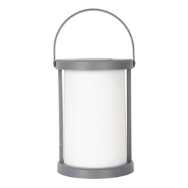 HOME DECO FACTORY, LAO0188, Black Solar Table Lamp, Ecological and Economical, Elegant Design, Weather Resistant, Soft Lighting for Outdoors, Size: Standard, Colour: Black