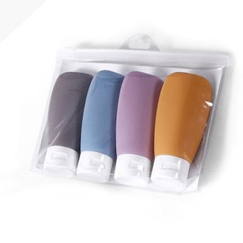 Modu's Shopping 02 Refillable Bottle 4P Set Portable Shampoo Essential for Travel Camping