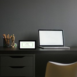 JCJMY 5x10 Business License Frame Set of 3 Black for 3.5x8 Standard Business License with Mat or 5x10 Picture without Mat, 5 x 10 Frame with Shatter Resistant Plexiglass for Wall Hanging or Tabletop