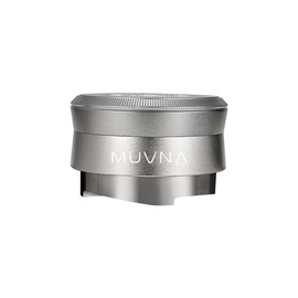 MUVNA 53.3MM Espresso Coffee Distributor, Gravity Adaptive Height Espresso Leveler, Fits for 54MM Breville Portafilters(Silver)