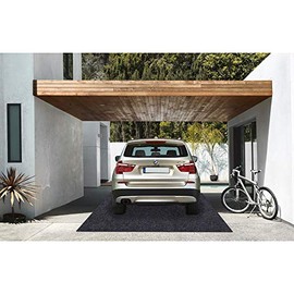 Garage Floor Mat,Absorbent Fabric,Anti-slip and Waterproof Backing,Washable,Garage and Shop Parking Mats(18Feet x 7.6 Feet)