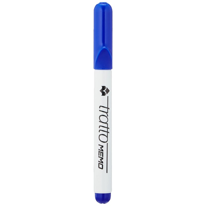TRATTO 854001 Marker Blue (Pack of 12)