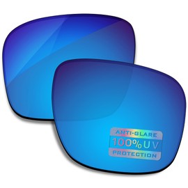 Bowyer POLARIZED Replacement Lenses for Maui Jim Kawika MJ257 Sunglasses - Surf Blue Mirror