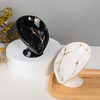 Umlaca Soap Dish Ceramic Self-Draining Soap Holder Keep Soap Dry,