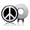 Don Flyee Golf Marker Magnet Peace Mark World Peace Alloy