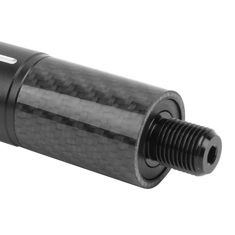 Adjustable Extender Billiard Telescopic Pool Cue Extension Accessory Parts Carbon
