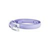Biagiotti Women's Genuine Leather Thin Belt with Box, Violet 2