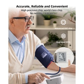 AILE Blood Pressure Monitor for Home Use, 111 Blood Pressure Machine - Blood Pressure Cuff (8.7-16.5") - Voice Broadcast - Accurate and Reliable Upper Arm BP Monitor