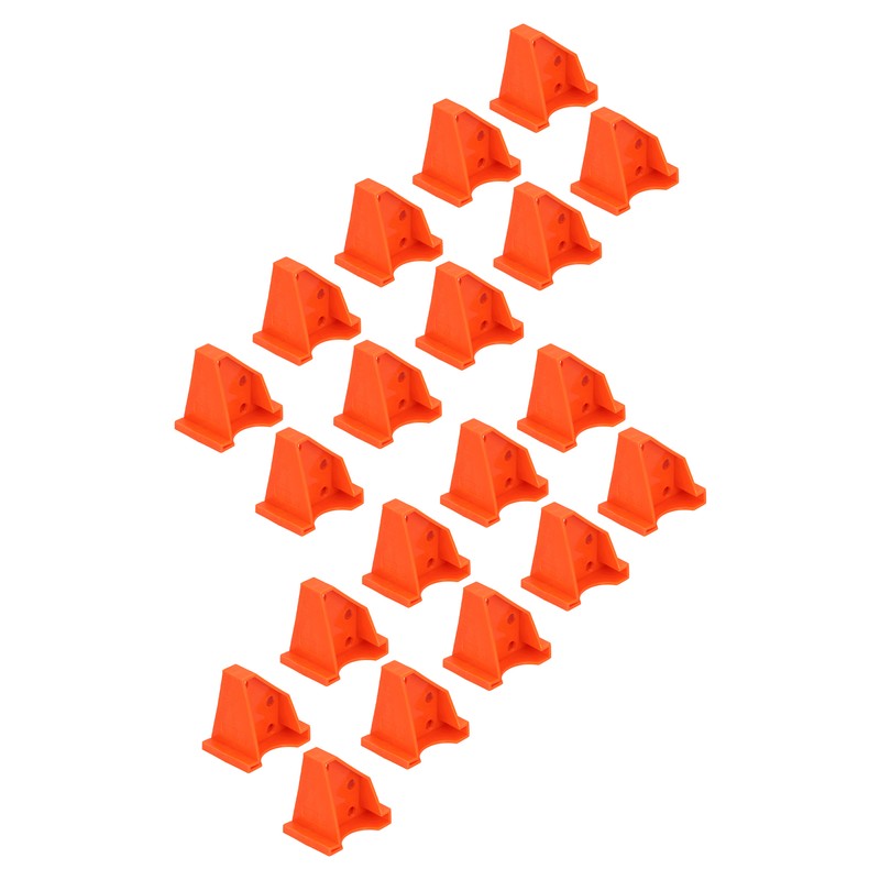 20Pcs Floor Spacer Laminate ABS Compatible Triangles Installation Industrial Tools