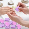 50 piezas de esponja para uñas, mini limas de uñas