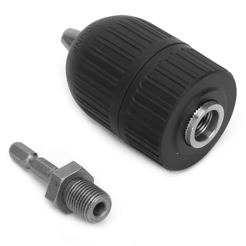 Keyless Chuck, Plastic Shell Hand Tight Drill Chuck 2.0-13MM,1/2-20UNF Keyless