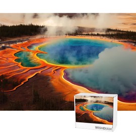 Jigsaw Puzzles for Adults,2 Pack Puzzles for Adults 1000 Pieces,Yellowstone Landscape Puzzles, Nature Jigsaw Puzzles for Adults 1000 Pieces and Up, Puzzle Gifts for Women