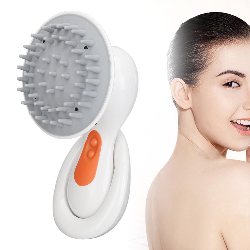 Electric Scalp Massage Brush Kneading Waterproof Rechargeable Multi Functional Vibration