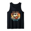 Funny retro Dim Sum Cat Yum Cha Baozi Dumplings Tank