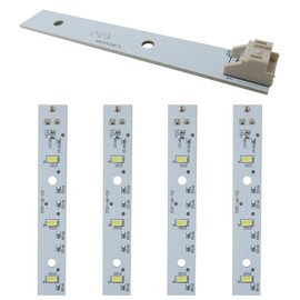Upgraded 5 Pack WR55X26671 Freezer LED Light Board Replacement for GE Refrigerator LED Light GSS25IYNRHFS GSS25LSLKCSS, Replace 4468532 EAP11767930 LED3344588 PS11767930 AP6035586 -New