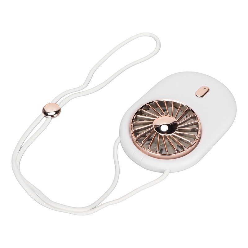 Neck Fan USB Rechargeable Battery 3 Speed Portable Handheld Vertical