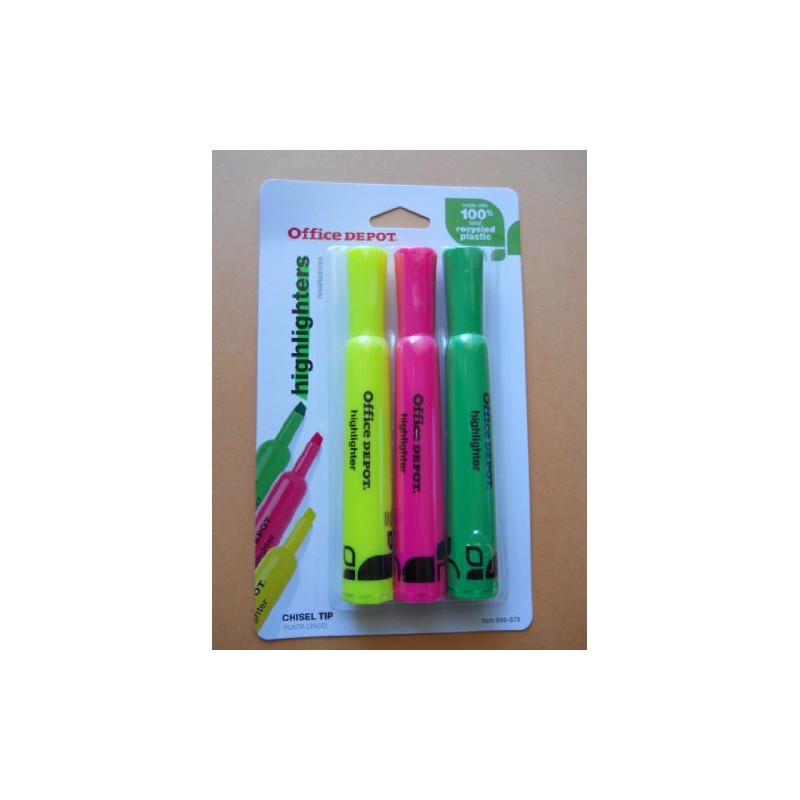 Office Depot Highlighters