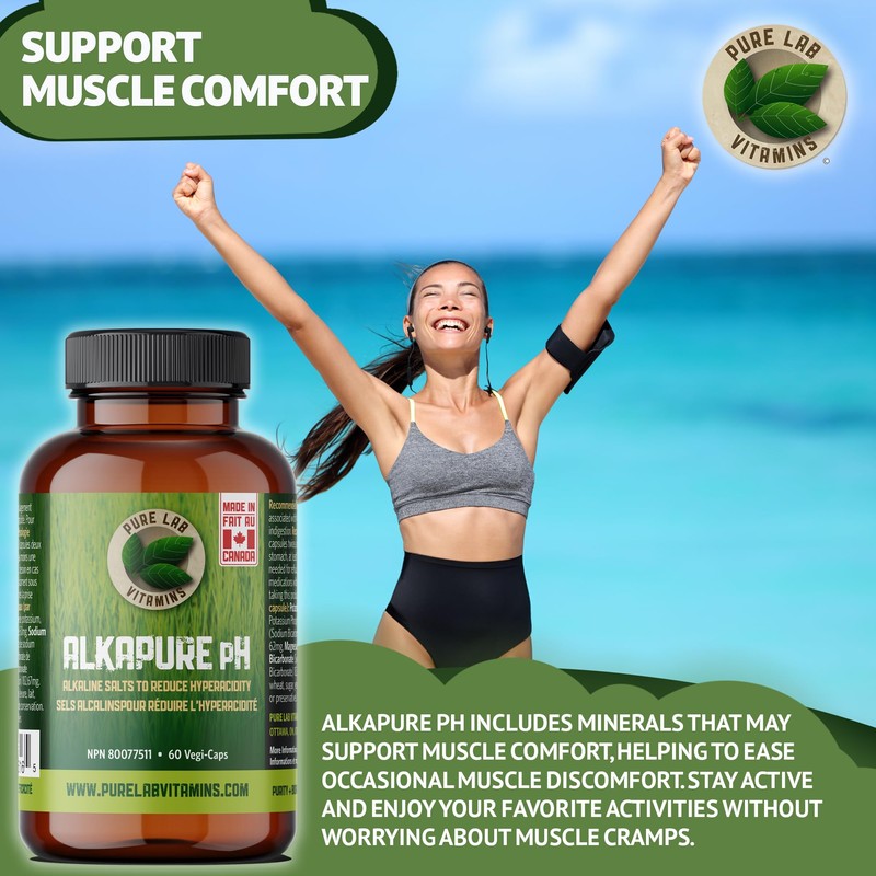Pure Lab Vitamins - Alkapure pH 60 Vegetarian Caps |