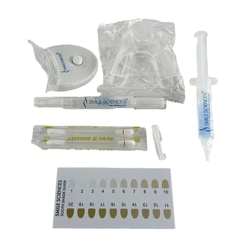 Smile Sciences Mint Flavored Teeth Whitening Kit for Whiter and