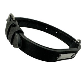 Adjustable Dog Collar for Small Dogs, Classic Dog Collar (S: 2 cm Wide for 32 cm - 40 cm Neck, Black)