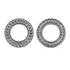 sourcing map 4 Sets AXK2035+2AS Thrust Needle Roller Bearings with