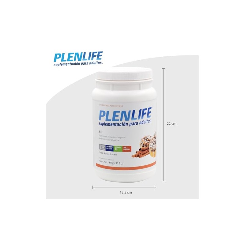 PLENLIFE - Suplemento Alimenticio en Polvo - Protena BR con