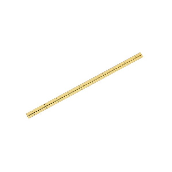 Continuous Piano Hinge Brasss Zogene 24 Inch Length 1 Inch