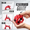 Yes4All 2 Inch Barbell Clamps Pair, Pro Lockjaw Collar Set