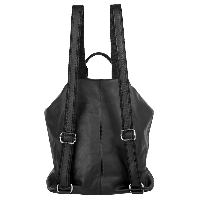 Cluty 020457 Women's Genuine Leather Backpack, Daypack, City Bag with
