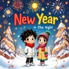 New Year Majd and Julia’s Sparkling Adventure: A Heartwarming Children’s