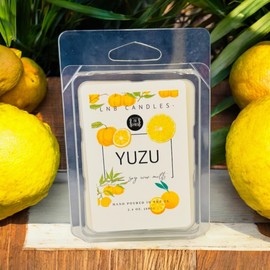 3 PACK Yuzu Citrus Wax Melt Made In USA Fragrance Melts Tarts Luxury Premium Soy 3 2.4 ox Clean Ingredients Essential Oils Hand Poured Cubes Long Lasting Strong Scent