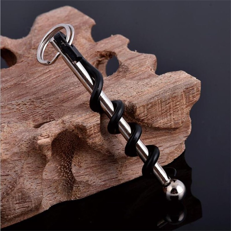 EYAKEG Multi-Tool Waiters Corkscrew Portable Red Wine Bottle hinged Opener