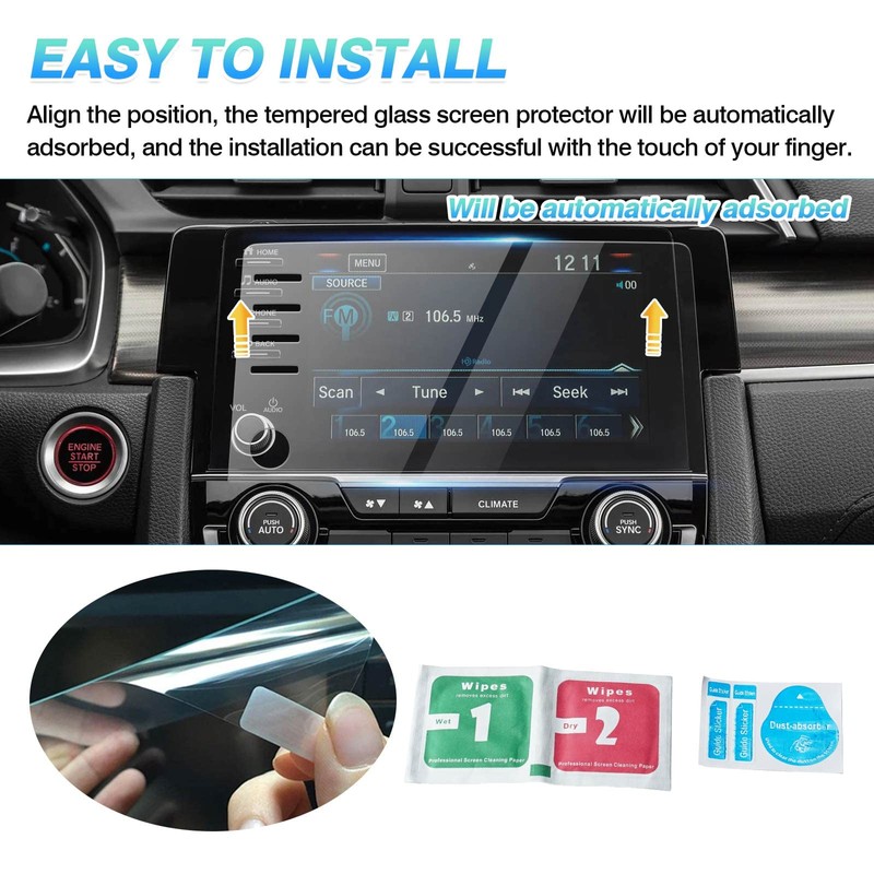Autorder Custom Fit for Screen Protector 2019-2021 Honda Civic LX