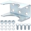 Zonon Round 3 Inch Post Adapter Brackets Galvanized Steel Post