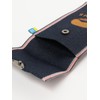 Beams Japan Takada Woven Special Order, Folding Multi-Case, Denim, Green