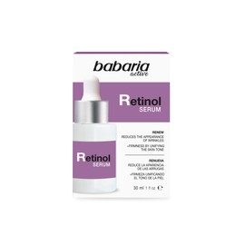 Babaria - Serum Retinol Antiarrugas Suero Facial Antiedad  Reduce Arrugas y Lneas de Expresin  Mejora Elasticidad y Firmeza  Vegano  Uso Noche  Todo  