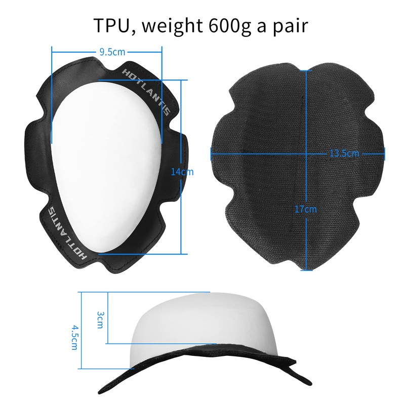 HOTLANTIS Universal Motorcycle Knee Slider for Motorcycle Racing