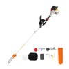 JAYGOVAN Gas Powered Pole Saw, 43CC 2-Cycle Gas Pole Saws