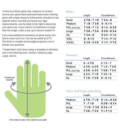 Bionic Racquetball Glove - Right Hand Small, Black