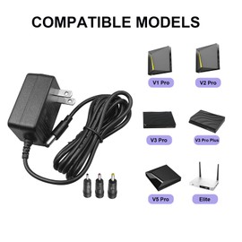 5V Power Adapter Compatible with vSeeBox V1 V2 V3 Pro V3 Pro Plus