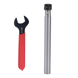 Agatige Soporte de Portabrocas, Collet Portabrocas Varilla de Extensión, Soporte de Extensión Caña de Extensión para CNC Tono Herramienta de Fresado(C16-ER11A-150L)