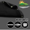 8' x 30' (Black) HD Mesh Tarp Net Sun Shade