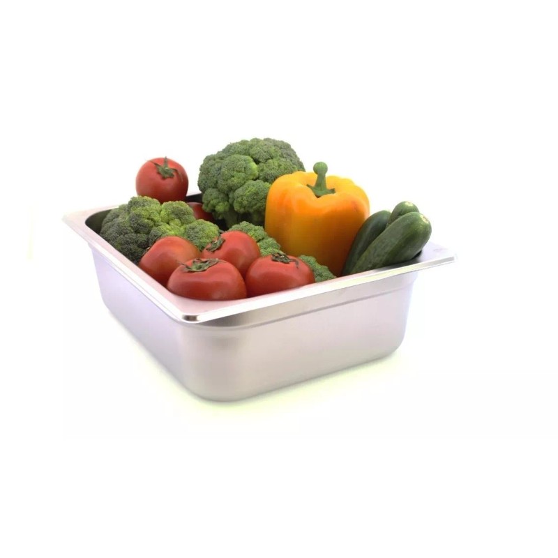 Dilitools Inserto Contenedor De Acero Inoxidable Medio De 4 Pulgadas