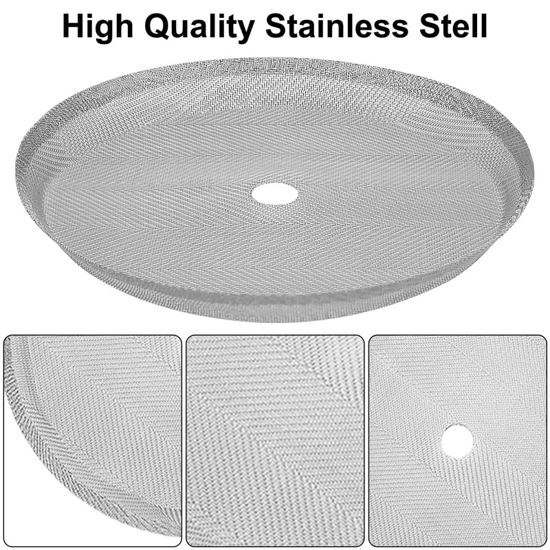 French Press Replacement Screens, 4 Pack, Stainless Steel Reusable Mesh