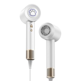 Hair Dryer - 110000RPM Brushless High Speed 1600W Blow Dryer for Fast Drying, 200 Million Negative Ions Thermo-Control Low Noise for Smooth Frizz-Free Hair for Travel & Home Use