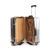 TEA&YOU Original Luggage Cover with Easy-Access Zipper Popular Transparent Waterproof