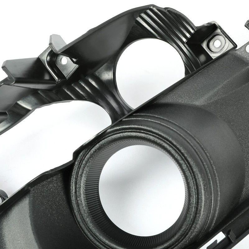 HECASA Fog Light Cover Compatible with 2015-2017 Ford Mustang EcoBoost/EcoBoost